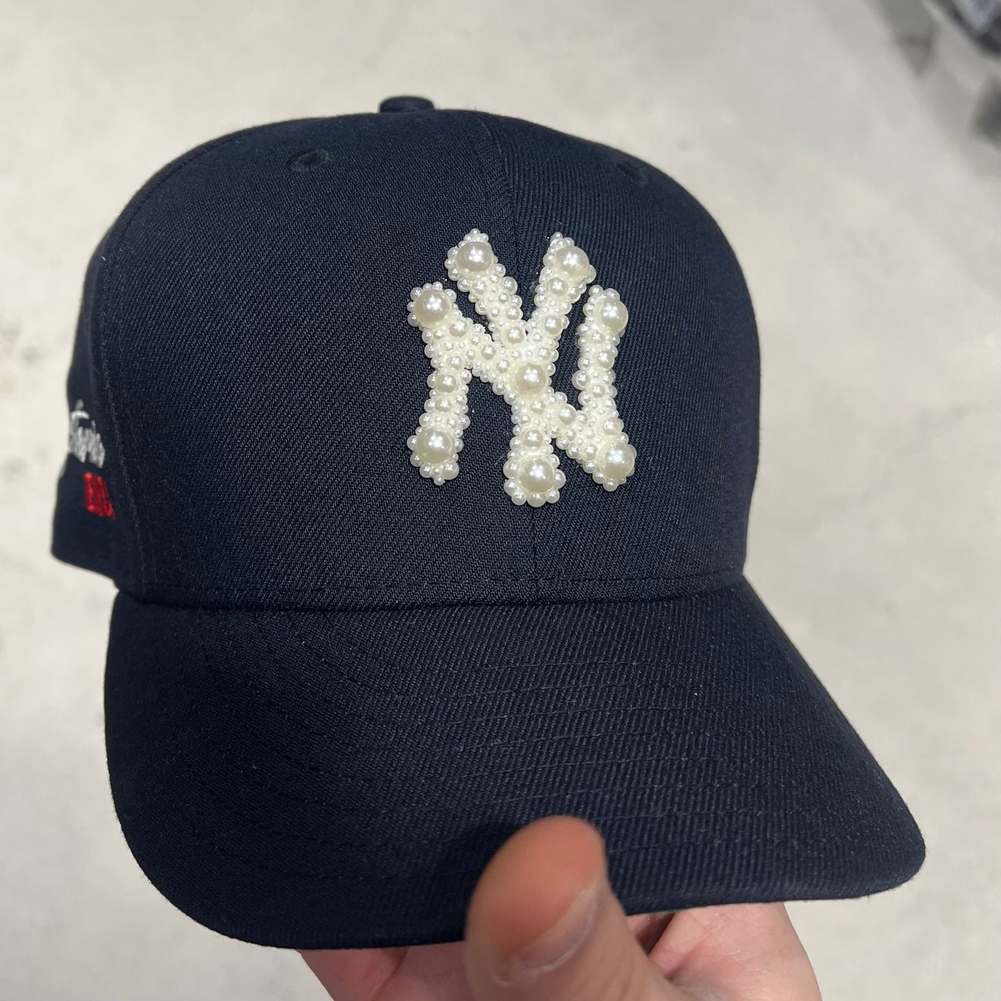 HYSTERiA Exclusive Pearl NY Yankees Fitted