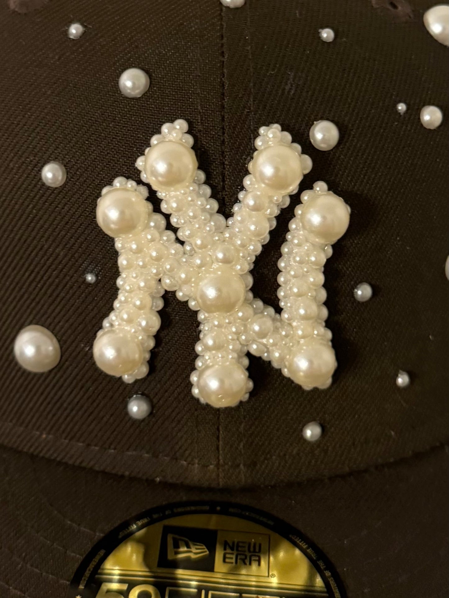 HYSTERiA Exclusive Brown NY Yankees Pearl Fitted