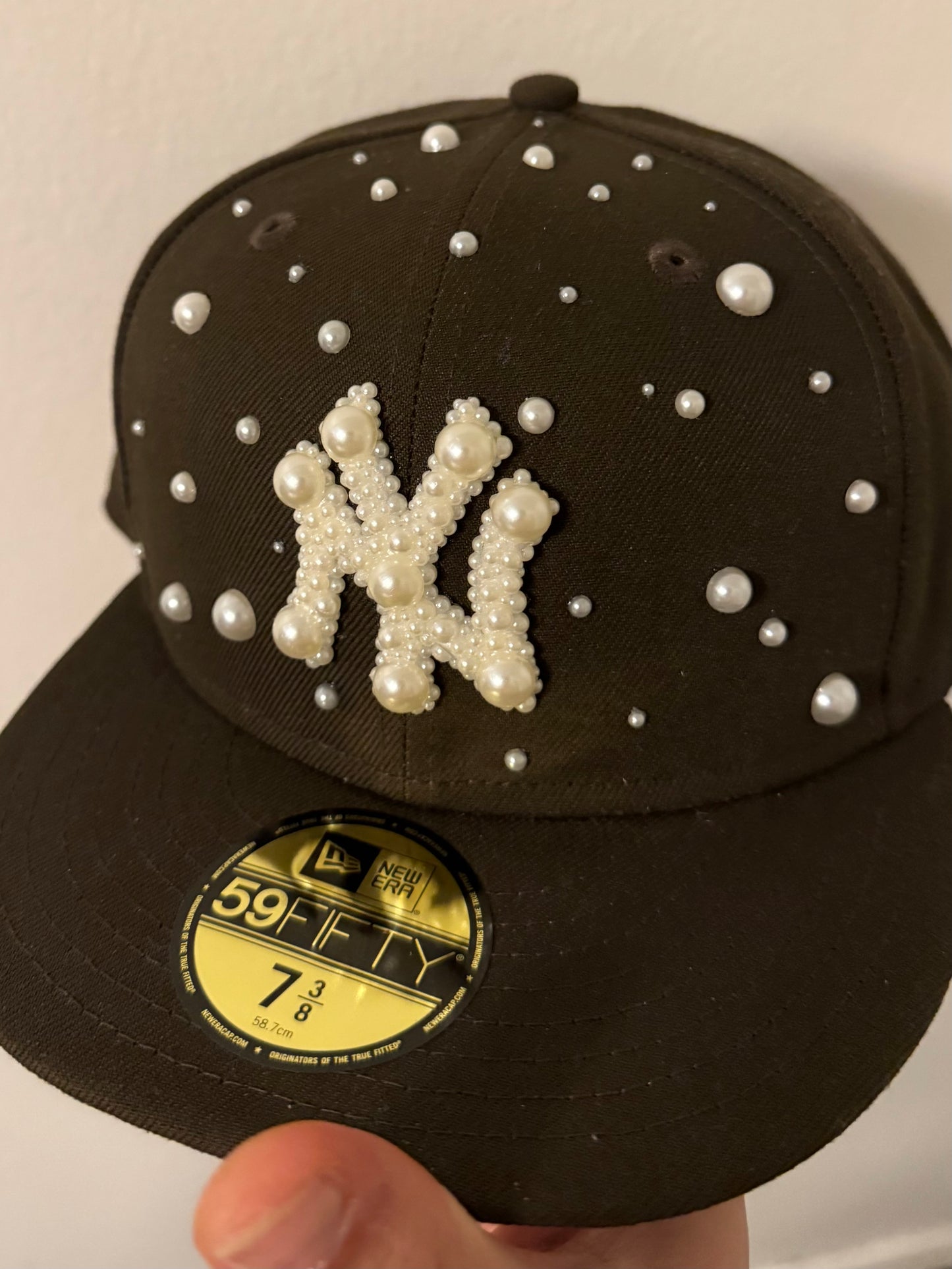 HYSTERiA Exclusive Brown NY Yankees Pearl Fitted